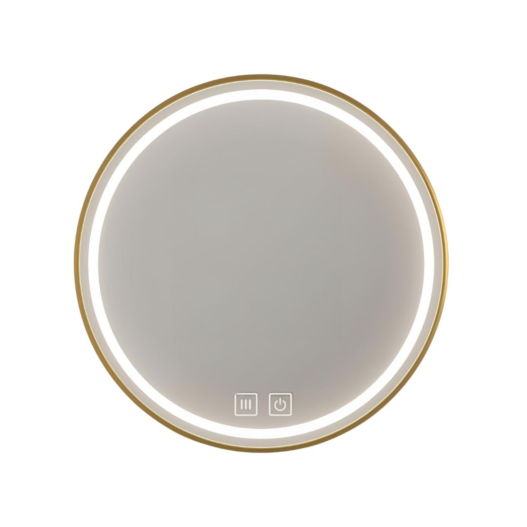 Lustro Led w ramie z funkcją anty-para